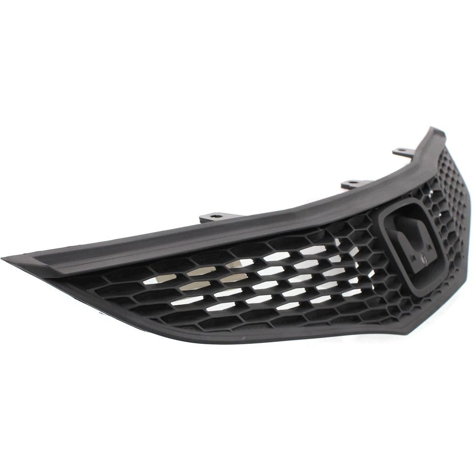 Grille For 2009-2013 Honda Fit Textured Black Plastic