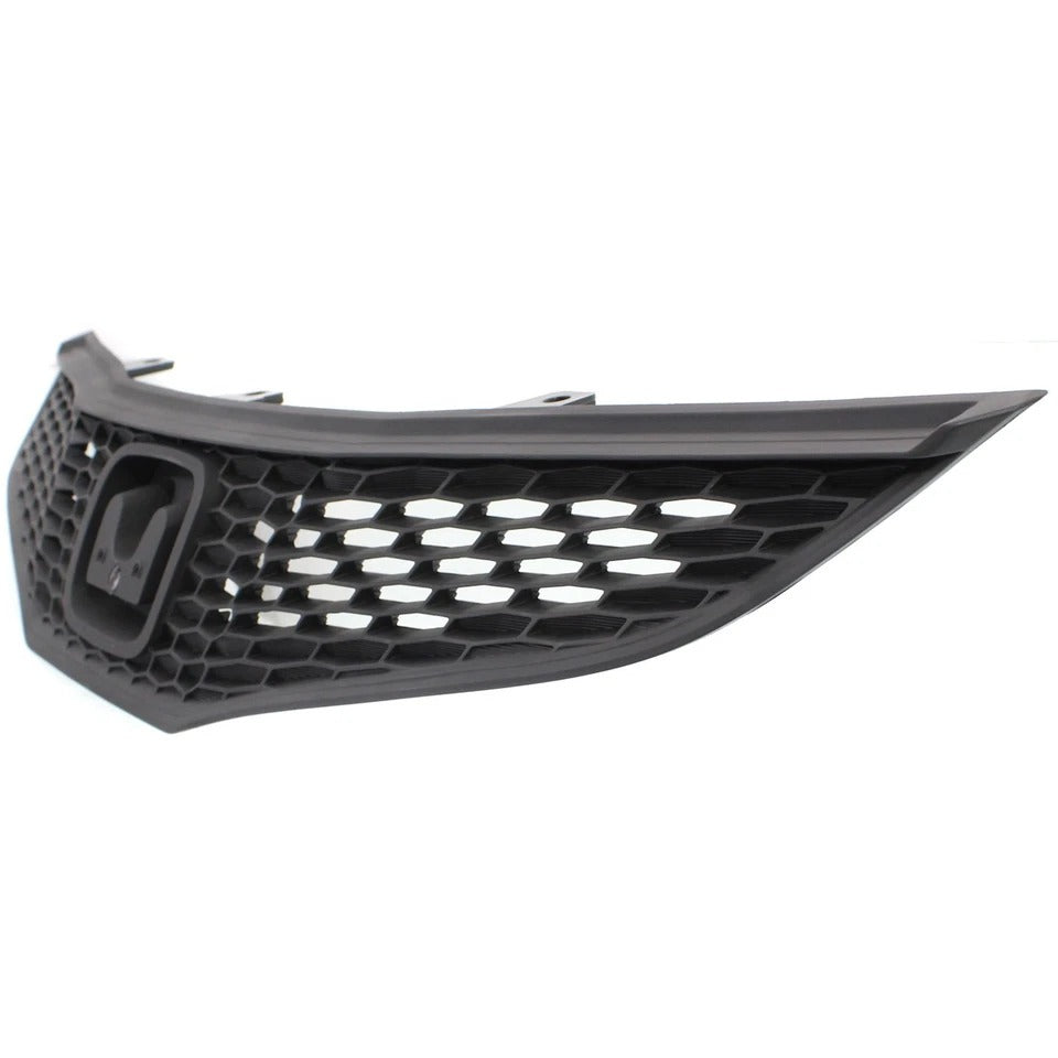 Grille For 2009-2013 Honda Fit Textured Black Plastic