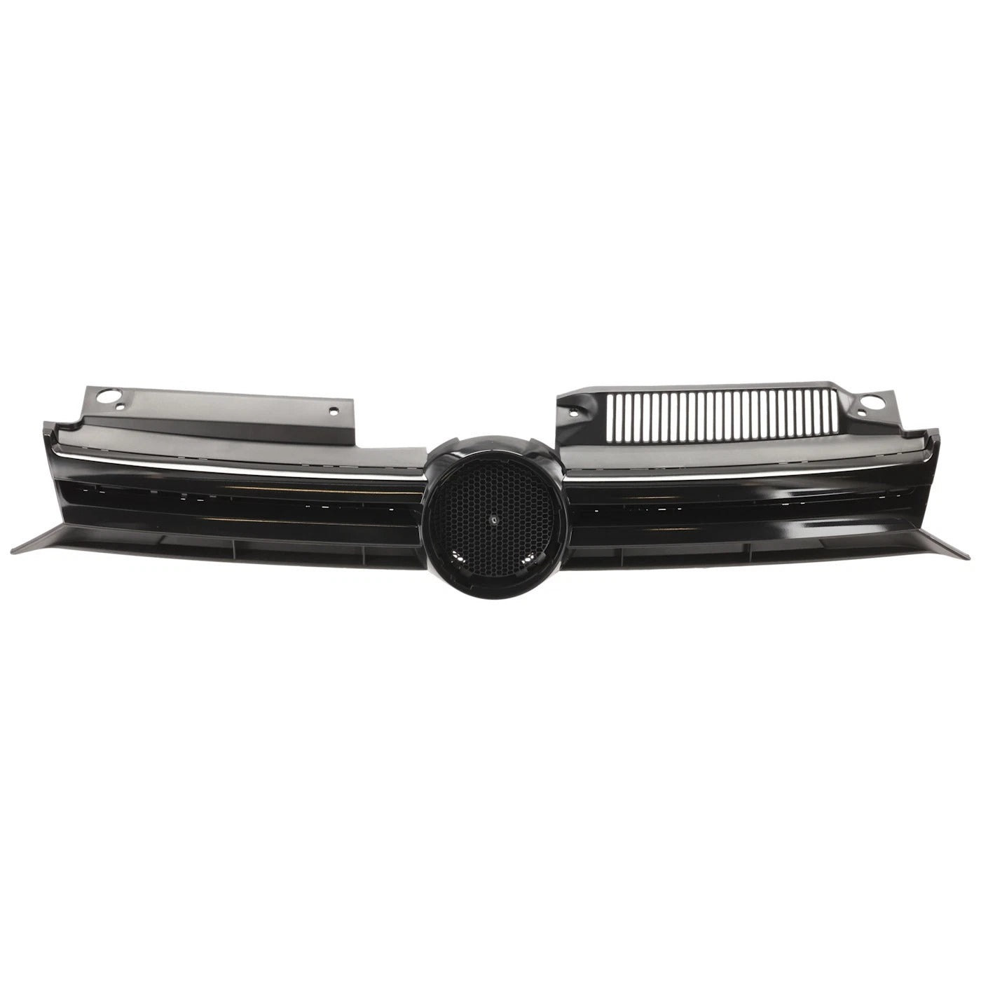 Grille For 2011-2014 Volkswagen Golf Hatchback Textured Black Plastic