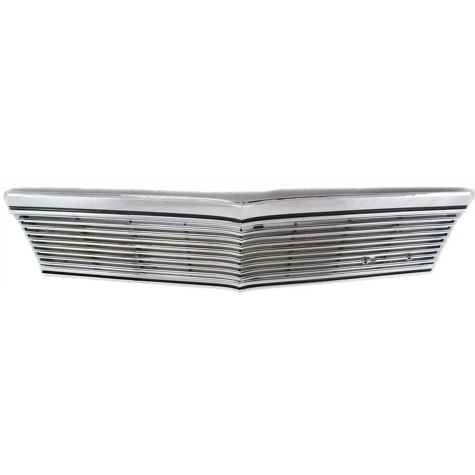 Grille For 81 Chevrolet El Camino Malibu Chrome Plastic