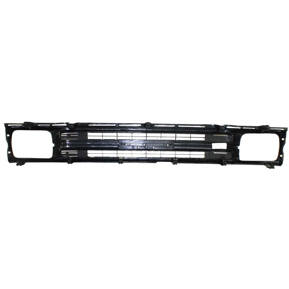 Grille For 89-91 Toyota Pickup Black Plastic