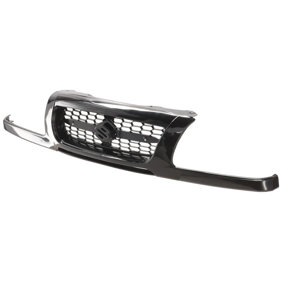 Grille For 99-2000 Suzuki Grand Vitara Textured Black Plastic