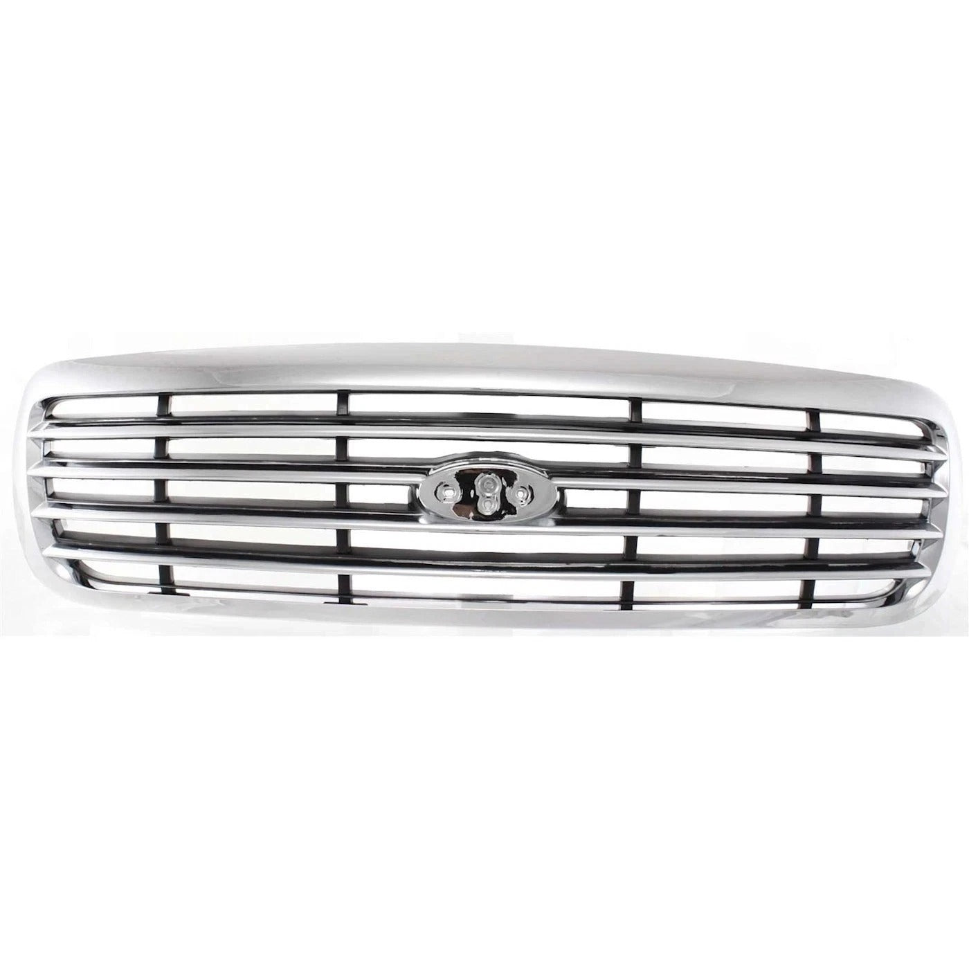 Grille Grill Chrome Plastic For 1998-2011 Ford Crown Victoria Front FO1200346