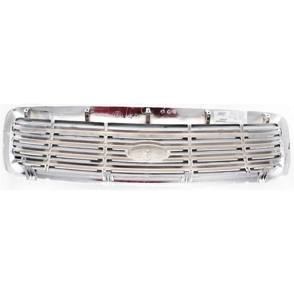 Grille Grill Chrome Plastic For 1998-2011 Ford Crown Victoria Front FO1200346