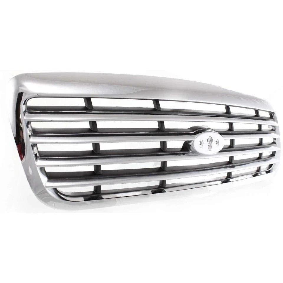 Grille Grill Chrome Plastic For 1998-2011 Ford Crown Victoria Front FO1200346
