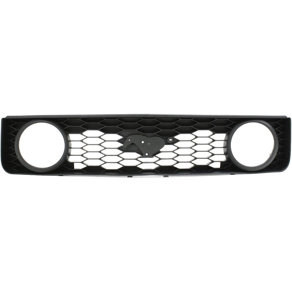 Grille Grill For 2005-2009 Ford Mustang GT Deluxe/Premium Plastic Textured Black
