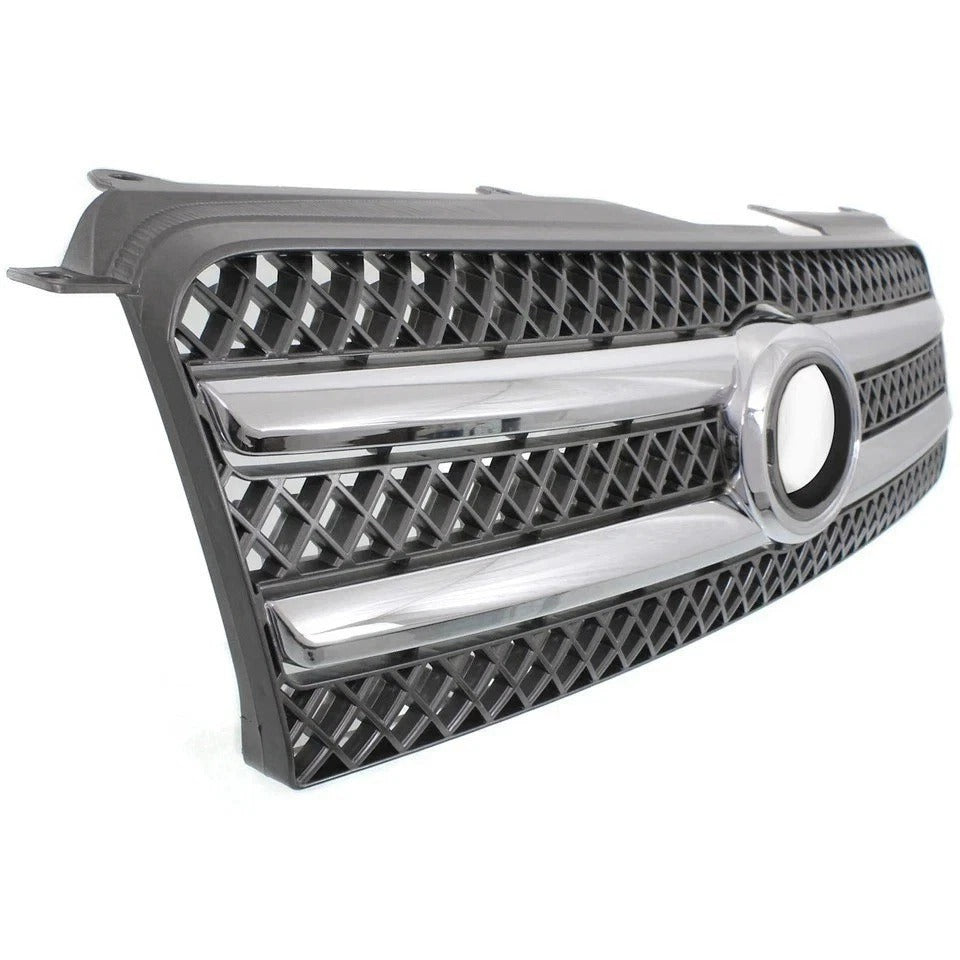 Grille Painted Black New For 2006-2007 Toyota Highlander Front 4-Door TO1200296
