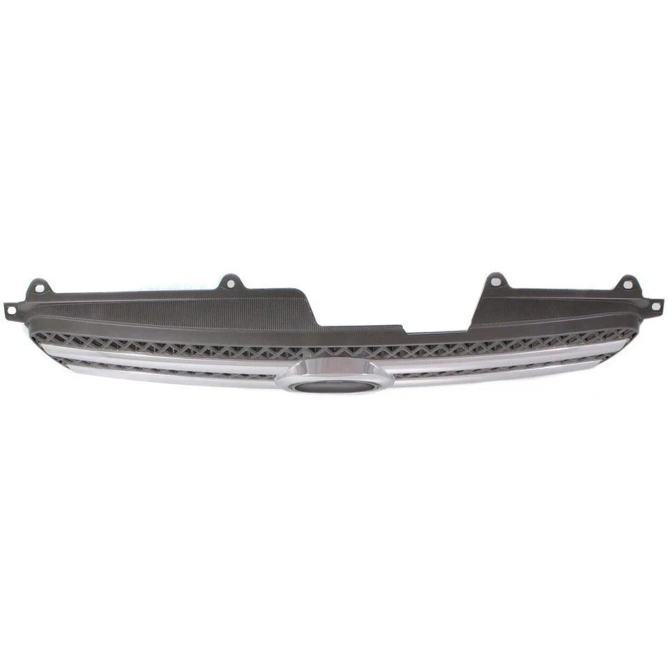Grille Painted Black New For 2006-2007 Toyota Highlander Front 4-Door TO1200296