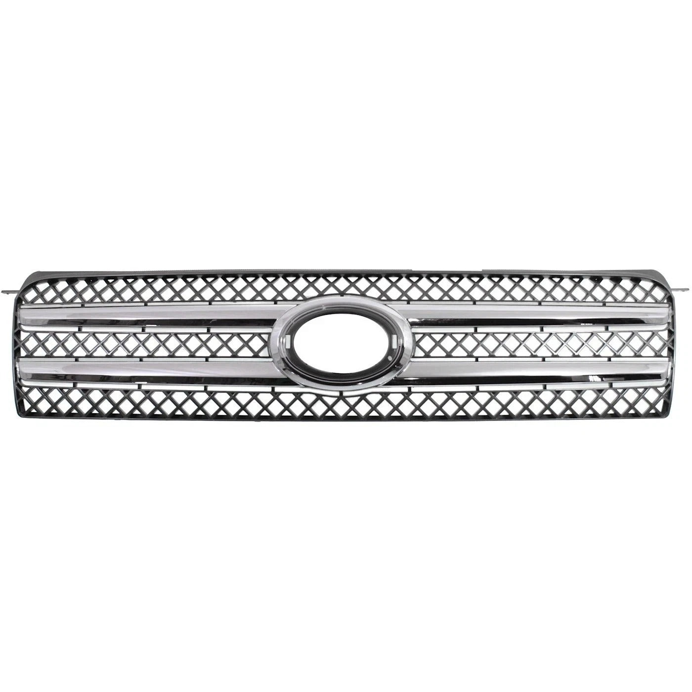 Grille Painted Black New For 2006-2007 Toyota Highlander Front 4-Door TO1200296