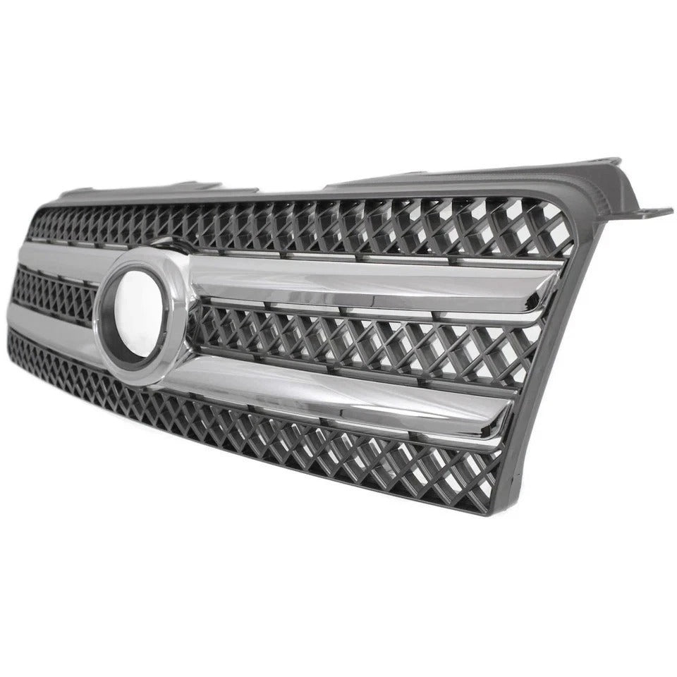 Grille Painted Black New For 2006-2007 Toyota Highlander Front 4-Door TO1200296