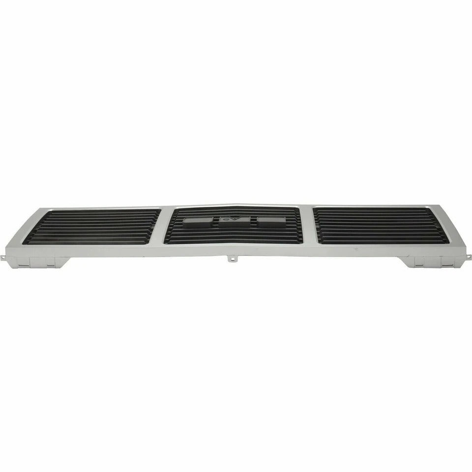 Grille Silver Gray For 85 86 87 88 GMC C/K Jimmy 87-88 R/V Pickup Dual Lamp Front
