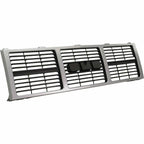 Grille Silver Gray For 85 86 87 88 GMC C/K Jimmy 87-88 R/V Pickup Dual Lamp Front