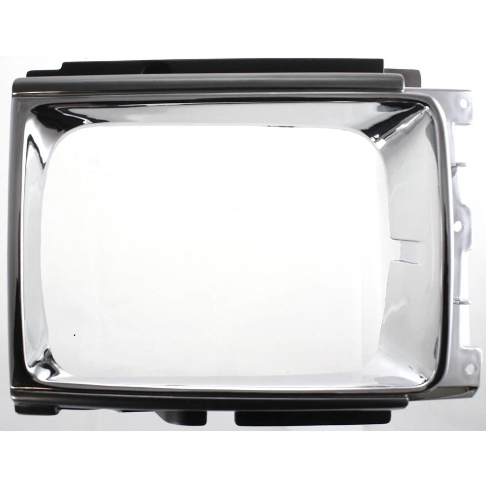 Head light Headlight Doors Headlamp Bezels Set of 2 Driver & Passenger Pair