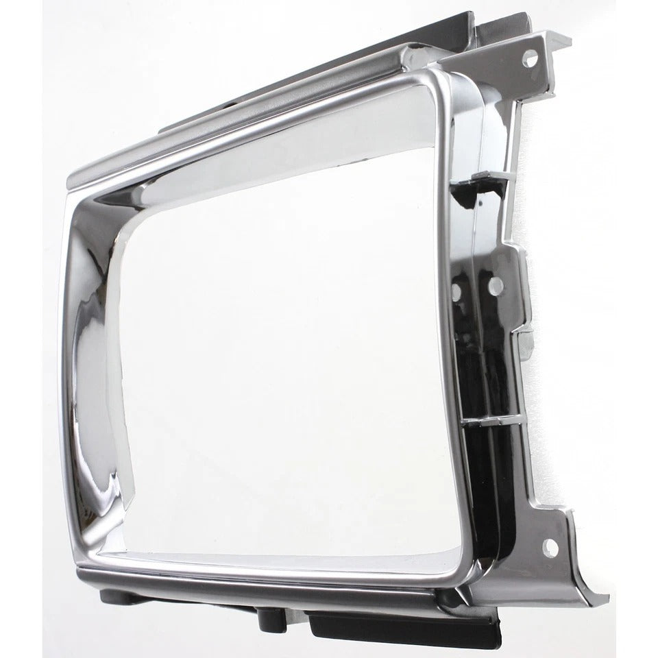 Head light Headlight Doors Headlamp Bezels Set of 2 Driver & Passenger Pair