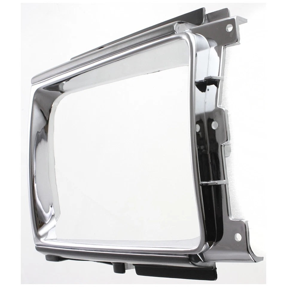 Head light Headlight Doors Headlamp Bezels Set of 2 Driver & Passenger Pair