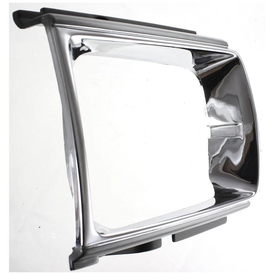 Head light Headlight Doors Headlamp Bezels Set of 2 Driver & Passenger Pair