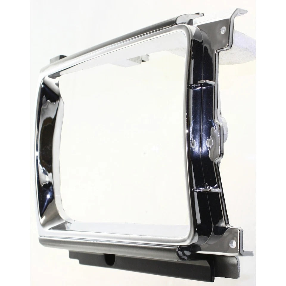 Head light Headlight Doors Headlamp Bezels Set of 2 Driver & Passenger Pair