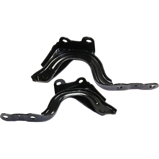 Hood Hinges Set of 2 Driver & Passenger Side Left Right for Elantra 17-20 Pair