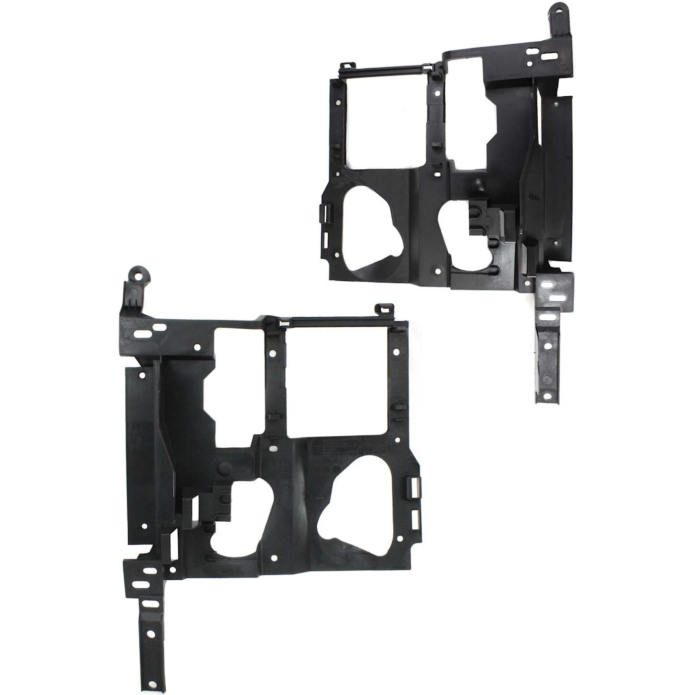 Left + Right Headlight Mounting Brackets Fits GMC Sierra Chevy Silverado Set of 2