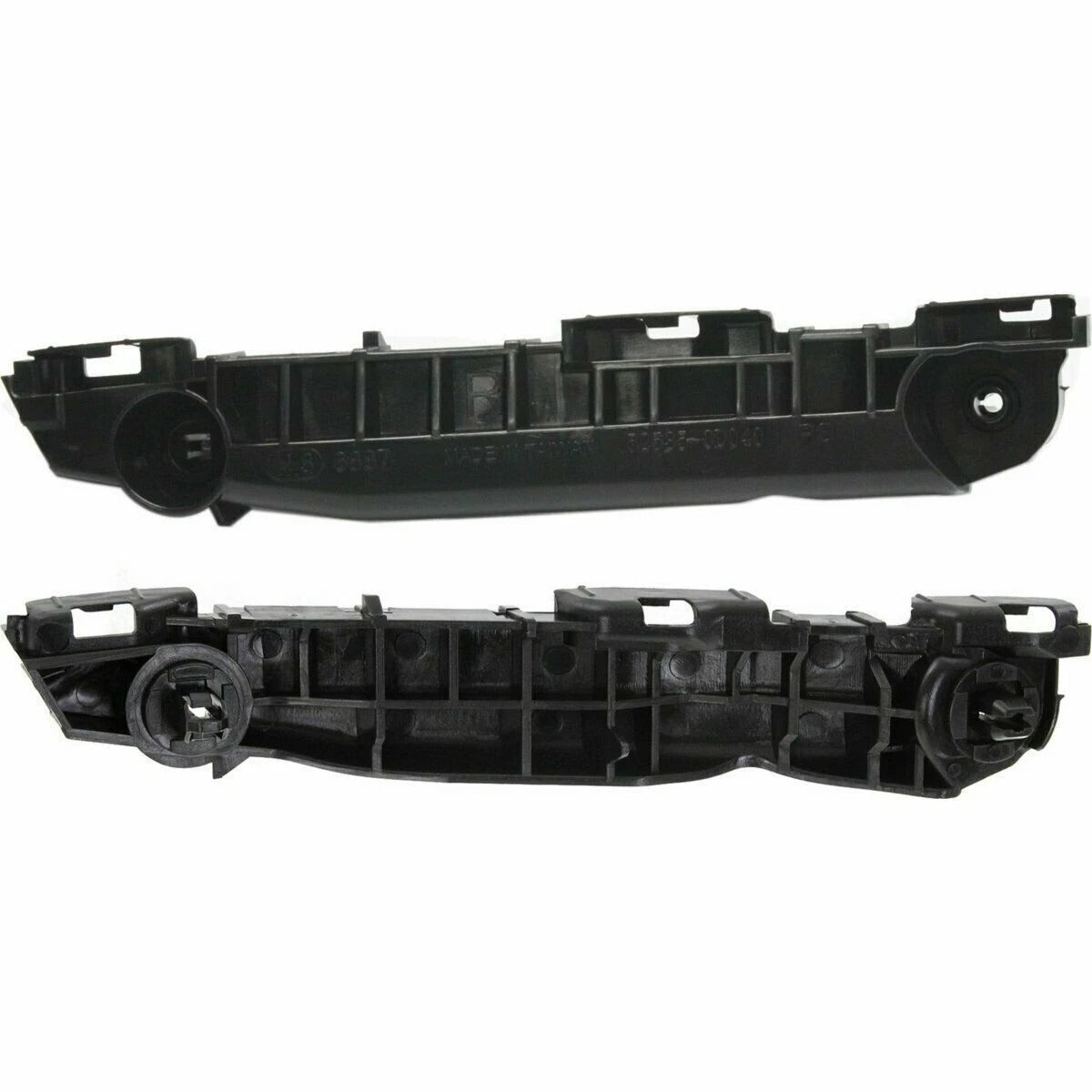 New Bumper Bracket Black For 2006-2011 Toyota Yaris Front Left & Right Side Set of 2