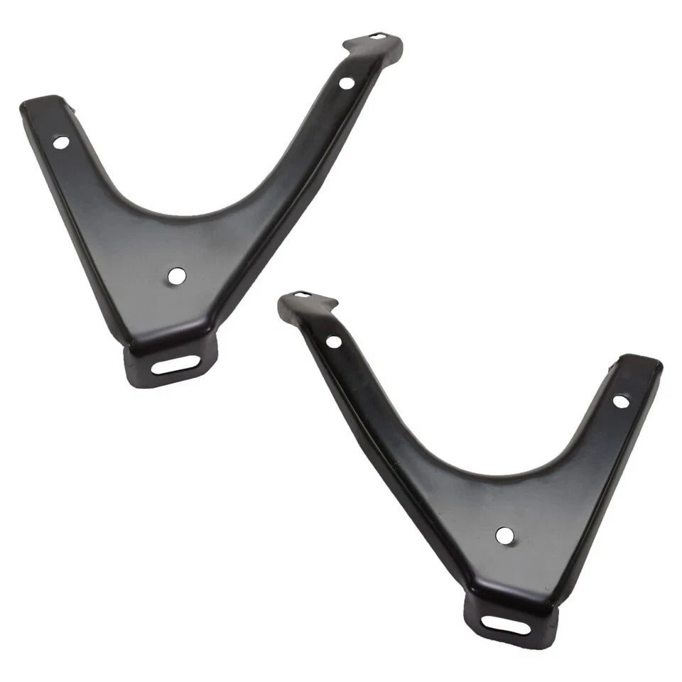 New Bumper Bracket For 2001-2004 Ford F-250 Super Duty 2 Pc Front Left & Right Set 2Pc