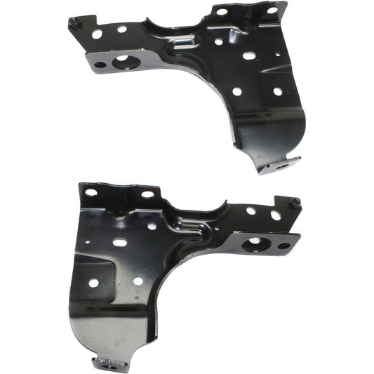 New Bumper Bracket For Chevrolet Silverado 1500 2014-2019 Rear Set of 2