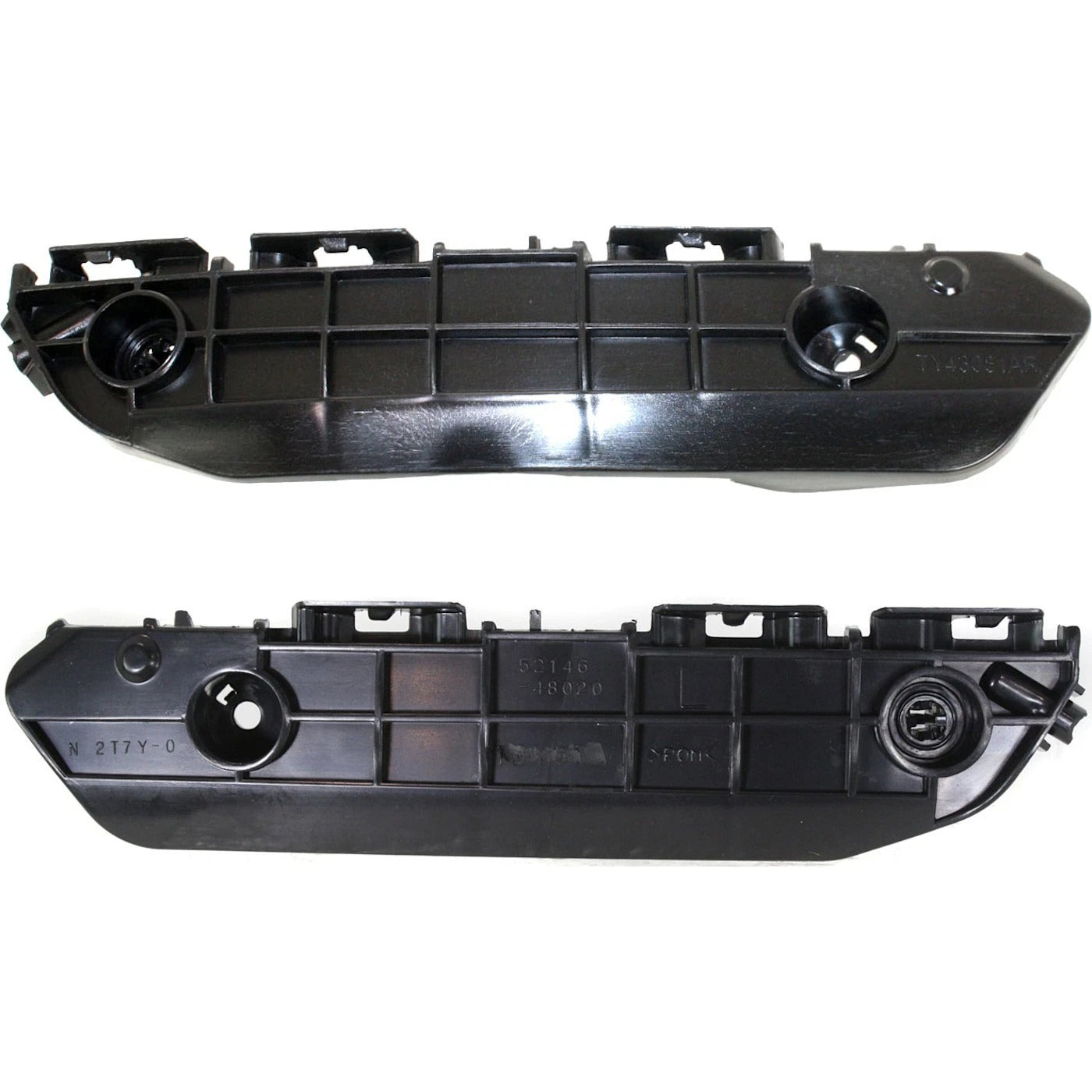 New Bumper Bracket For Toyota Highlander 2008-2010 Front Set of 2