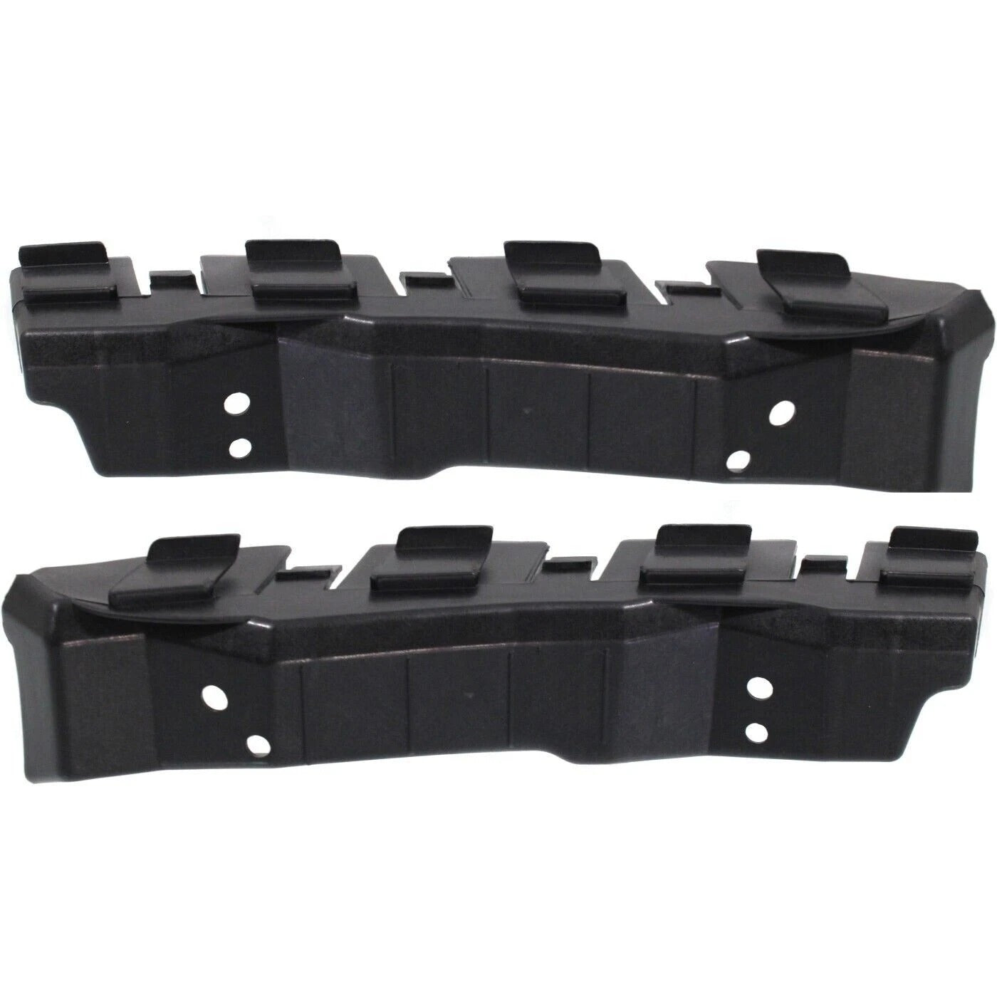 New Bumper Bracket Front For 2009-2010 Hyundai Genesis Left & Right Plastic 2pc