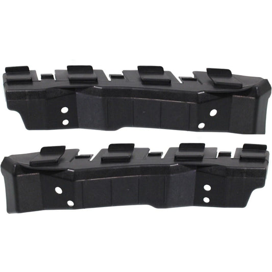 New Bumper Bracket Front For 2009-2010 Hyundai Genesis Left & Right Plastic 2pc