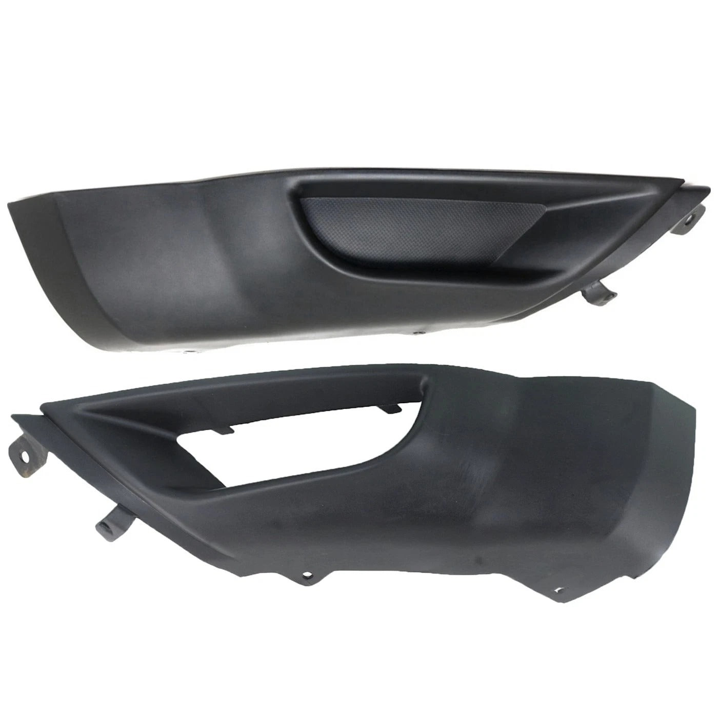 New Bumper End Caps For 2007-2009 Mitsubishi Outlander Front Primed Set of 2