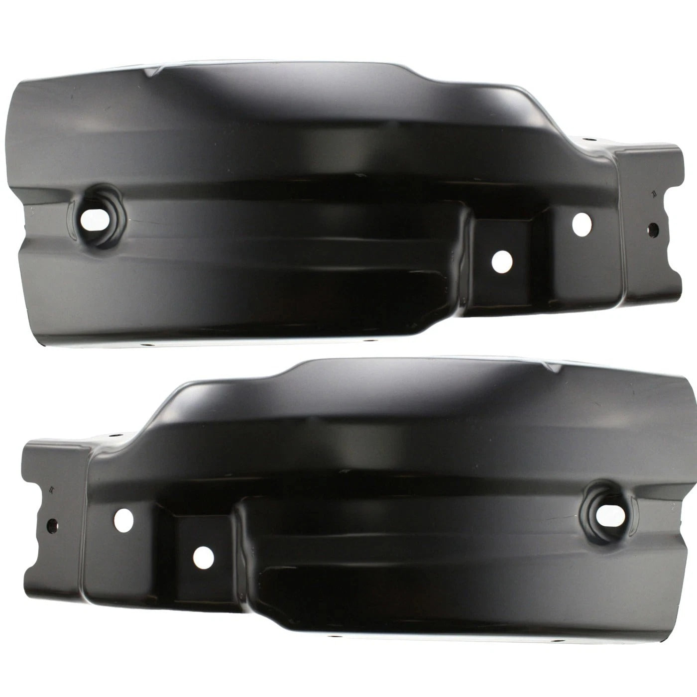 New Bumper End For 2007-2013 Chevrolet Silverado 1500 2007-2010 Silverado 2500 HD Front Set 2Pc