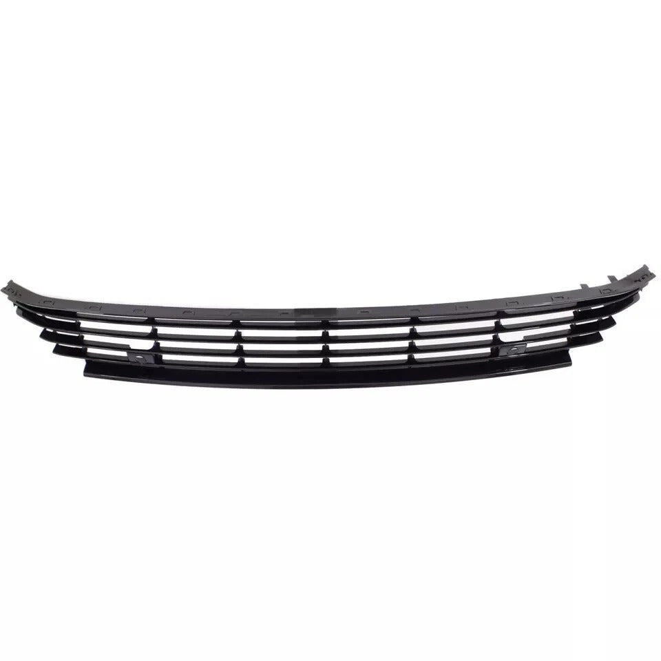 New Bumper Face Bar Grille For 2013-2017 Volkswagen CC Front Black Plastic VW1036131