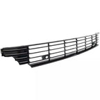 New Bumper Face Bar Grille For 2013-2017 Volkswagen CC Front Black Plastic VW1036131