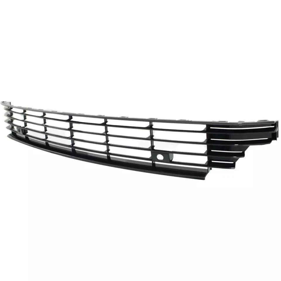 New Bumper Face Bar Grille For 2013-2017 Volkswagen CC Front Black Plastic VW1036131