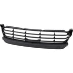 New Bumper Face Bar Grille For 2014-2016 Porsche Panamera Front Textured Black PO1036106