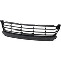 New Bumper Face Bar Grille For 2014-2016 Porsche Panamera Front Textured Black PO1036106