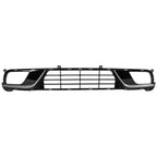 New Bumper Face Bar Grille For 2017-2019 Kia Niro Front Gray and Black KI1036152