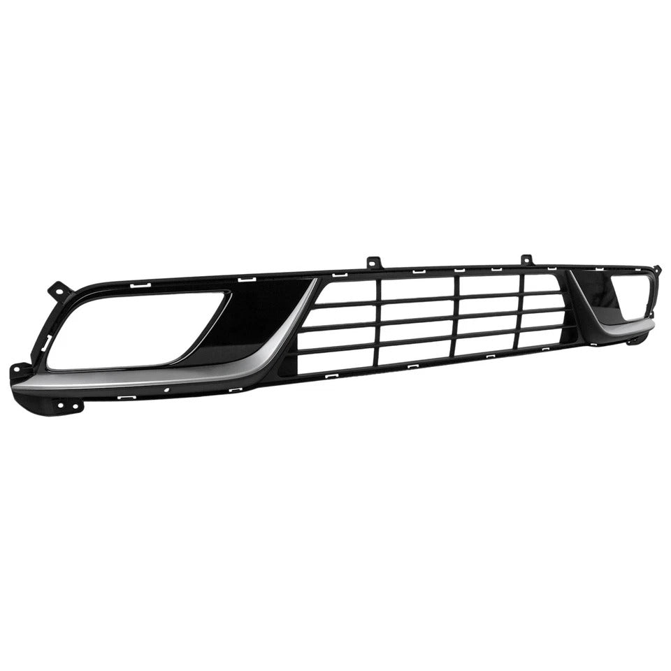 New Bumper Face Bar Grille For 2017-2019 Kia Niro Front Gray and Black KI1036152