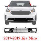 New Bumper Face Bar Grille For 2017-2019 Kia Niro Front Gray and Black KI1036152