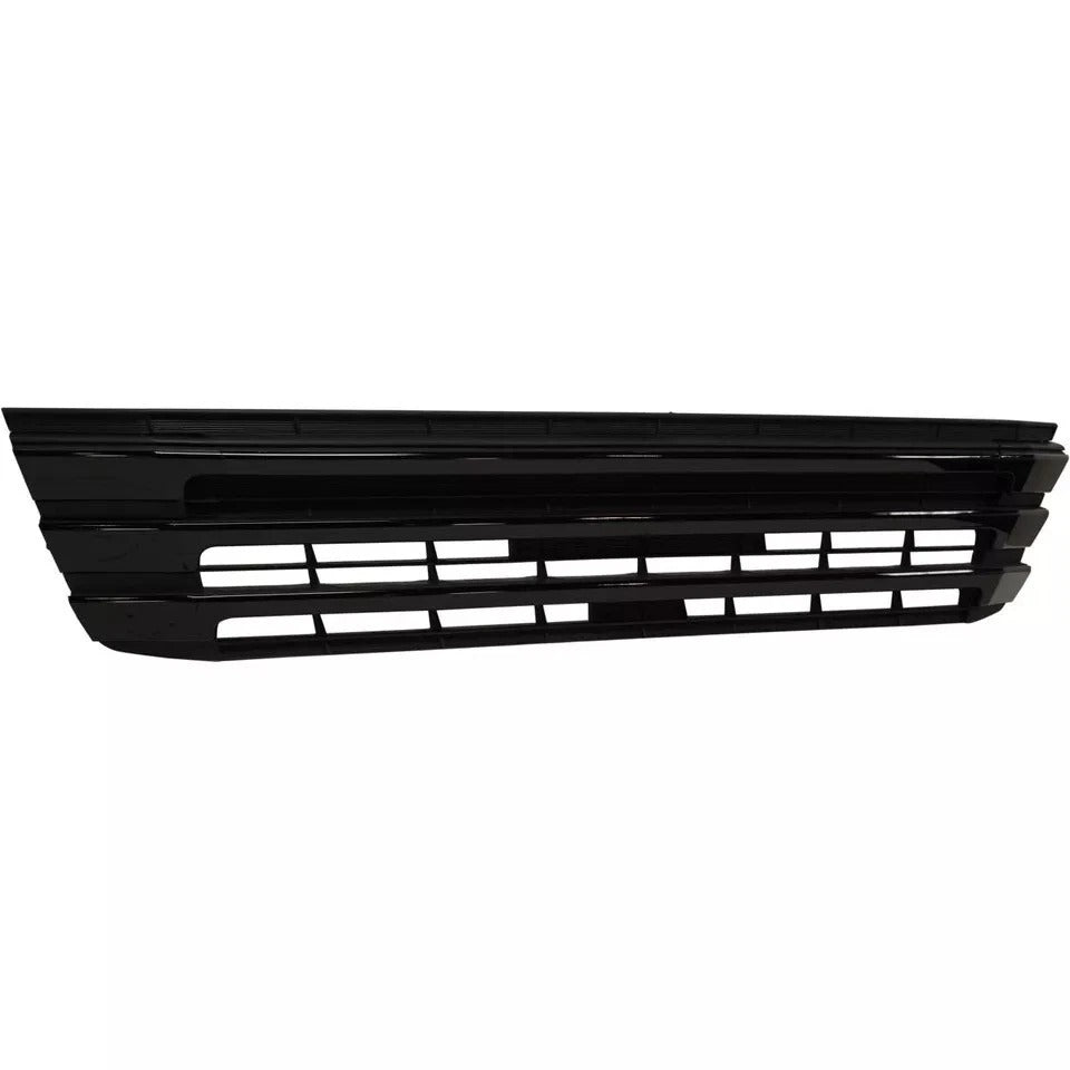 New Bumper Face Bar Grille For 2017-2019 Toyota Highlander Front Black TO1036172