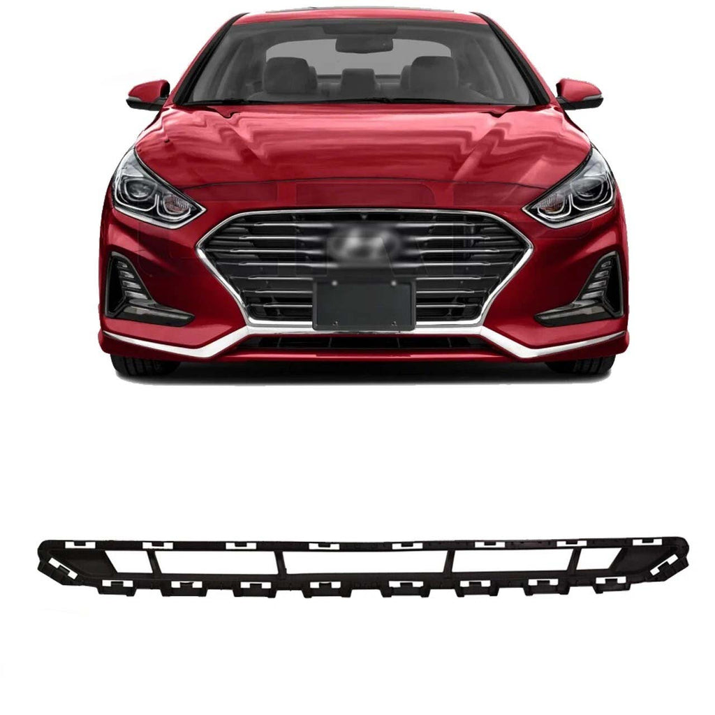 New Bumper Face Bar Grille For 2018-2019 Hyundai Sonata Front Lower HY1036143