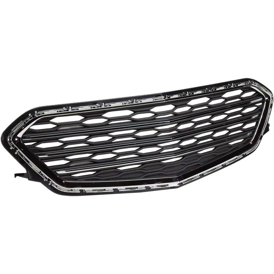 New Bumper Face Bar Grilles Front Textured For 2016-2017 Chevrolet Equinox GM1200720