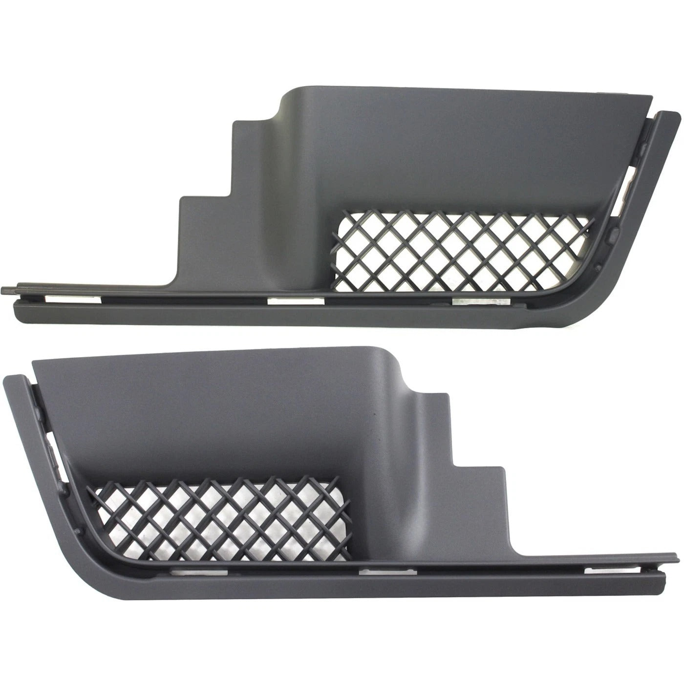 New Bumper Filler For 2006-2009 Chevrolet Trailblazer w/ mesh grille Set of 2