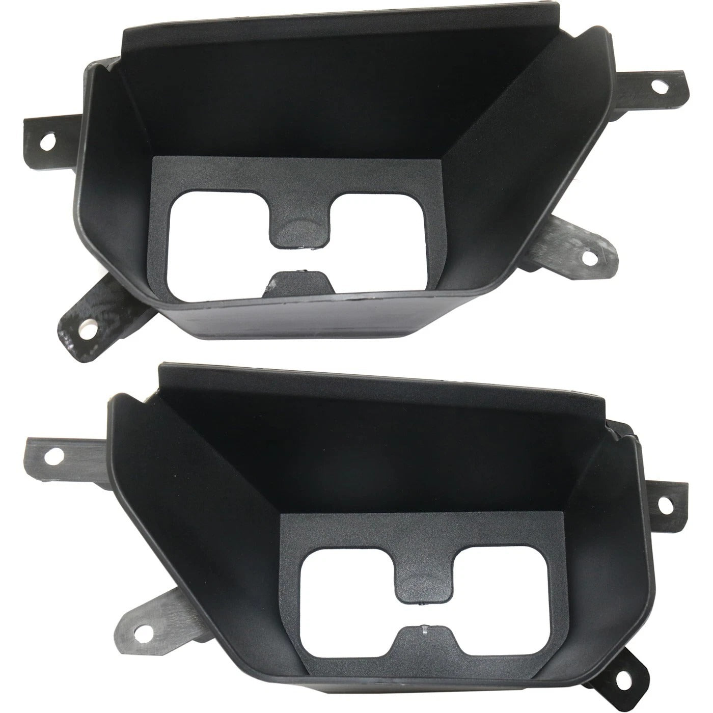 New Bumper Filler Trim For 2016-2018 GMC Sierra 1500 Front Left and Right Black Set 2Pc