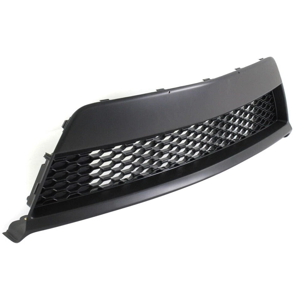 New Bumper Grille Center Textured Black For 2010-2013 Kia Forte Plastic KI1036107