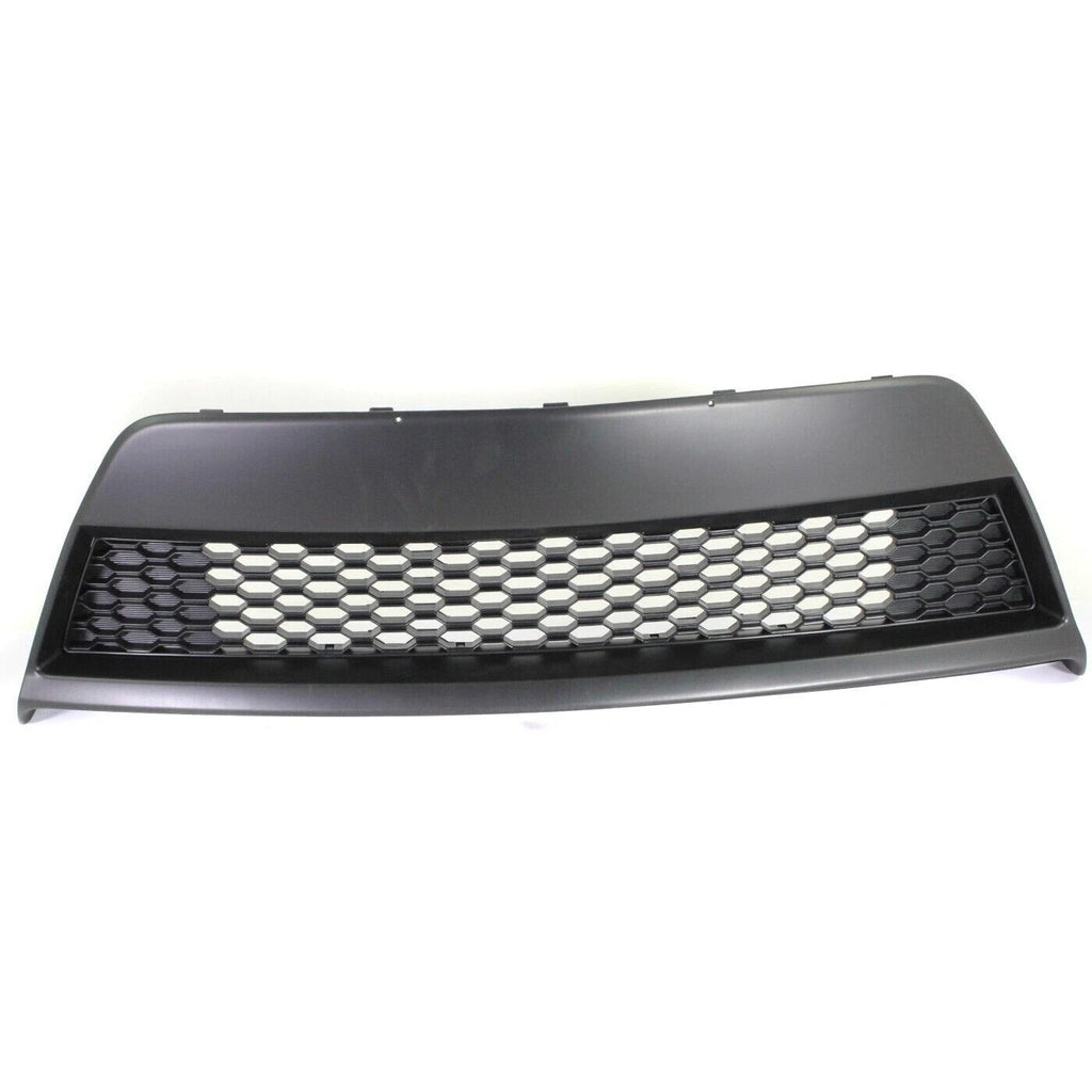 New Bumper Grille Center Textured Black For 2010-2013 Kia Forte Plastic KI1036107