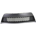 New Bumper Grille Center Textured Black For 2010-2013 Kia Forte Plastic KI1036107