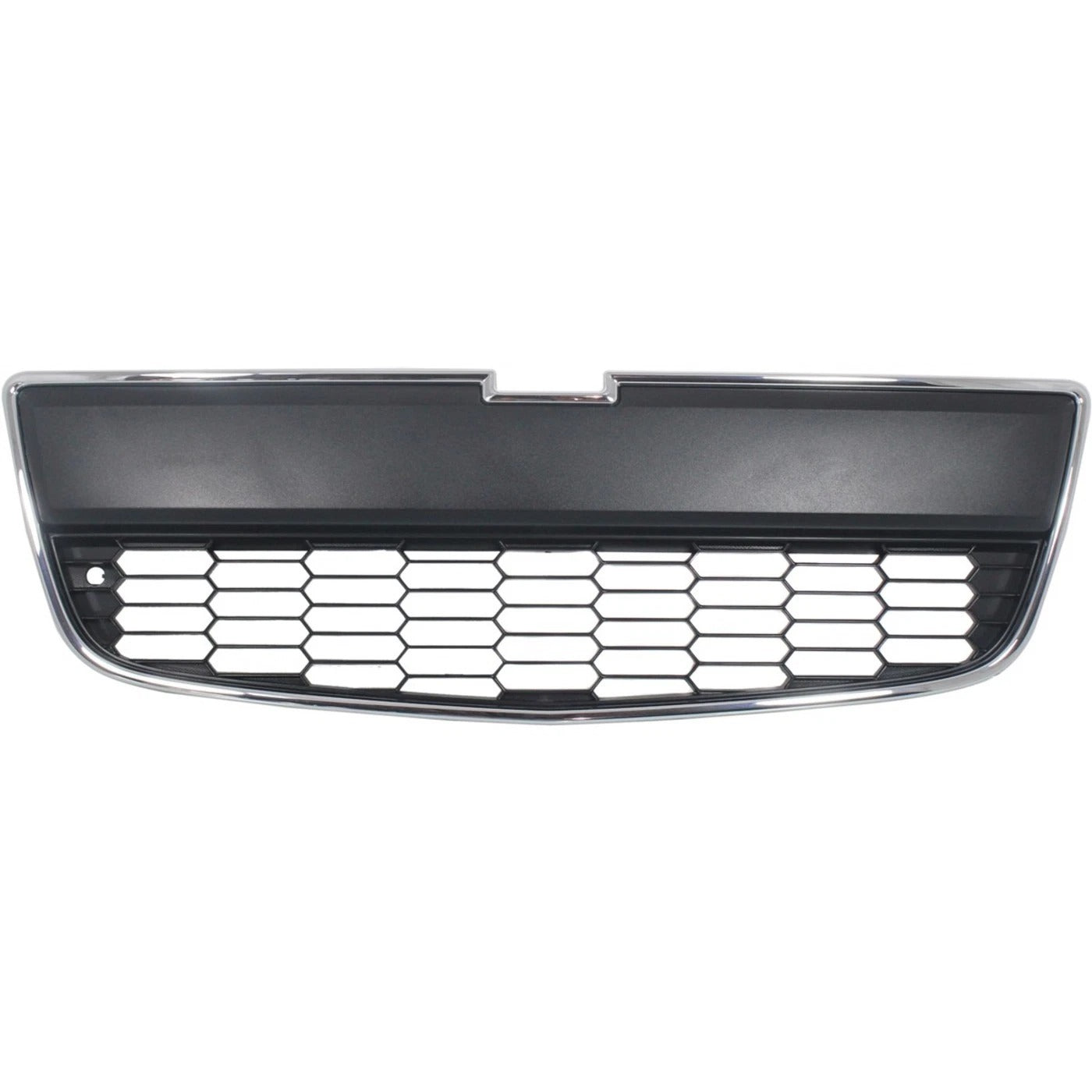 New Bumper Grille For 12-16 Chevrolet Sonic Front Lower Chrome Shell Black Insert