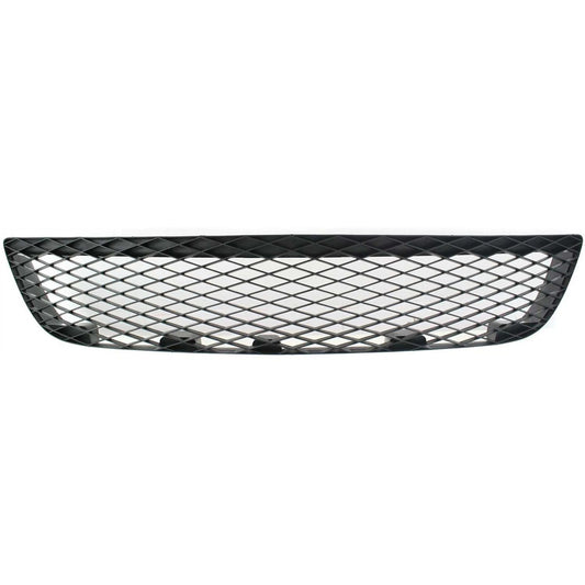 New Bumper Grille For 2004-2006 Mazda 3 Sedan Center Black Plastic MA1036103