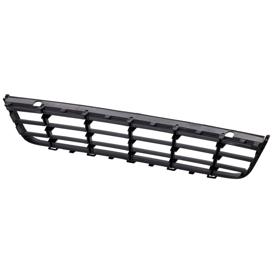 New Bumper Grille For 2006-2010 Volkswagen Passat Center Black Plastic VW1036112